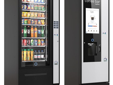 Modern Coffee Snack Vending Machine