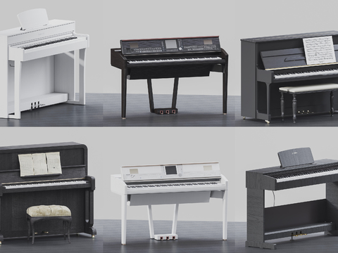 modern piano electronic organ