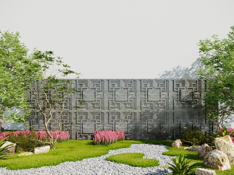 New Chinese Landscape Wall