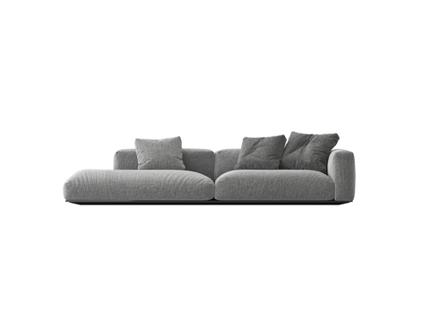 Modern simple fabric chaise longue free