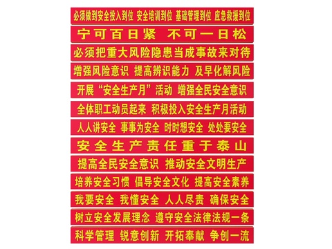 Site Signs Safety Warning Signs Slogan Banner