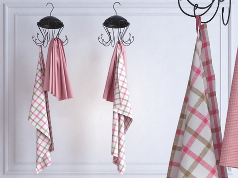 Jane European Simple Clothes Hanger Towel