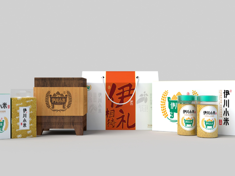 Modern millet packaging