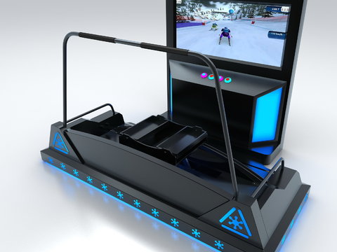 Modern VR Ski Machine