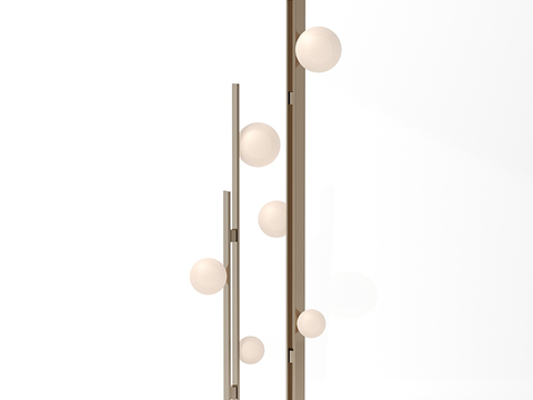 Fendi Modern Metal Floor Lamp