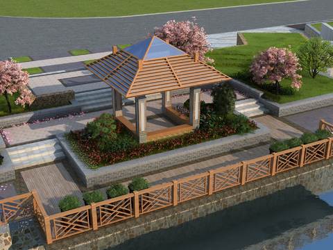 Modern Pavilion Landscape