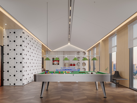 Table Tennis Room Billiards Room