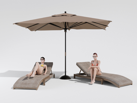 Beach Chair Outdoor Lounger