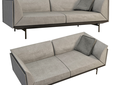 Cor modern fabric two-seat sofa