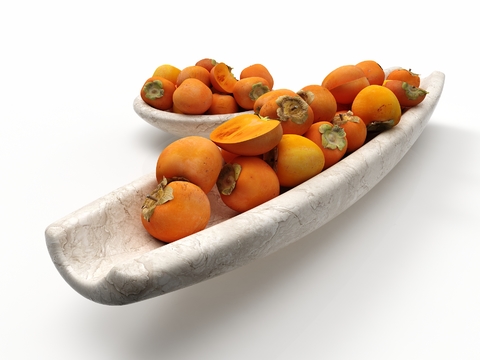 Persimmon Fruit Plate