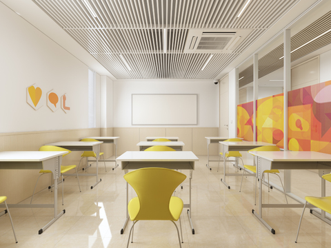 Modern Training Classroom