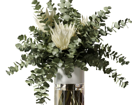 Modern hydroponic flower vase