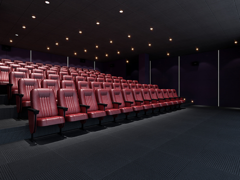 Modern Screening Hall Cinema