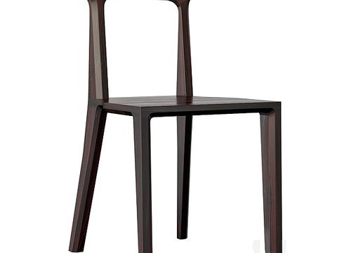 New Chinese Minimalist Solid Wood Chair Free