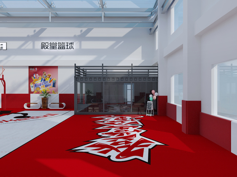 modern basketball court basketball hall free