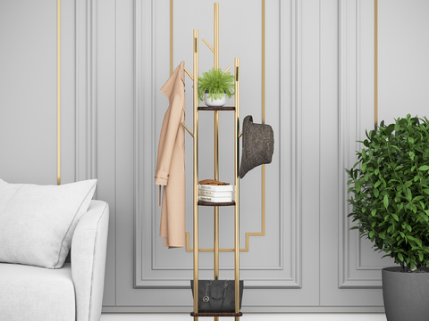 Modern Clothing Coat Rack