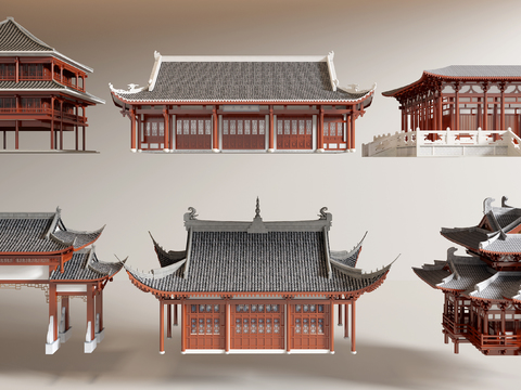 Chinese Ancient Architecture Temple