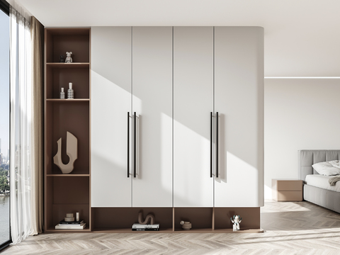 Modern Wardrobe Partition Cabinet Locker