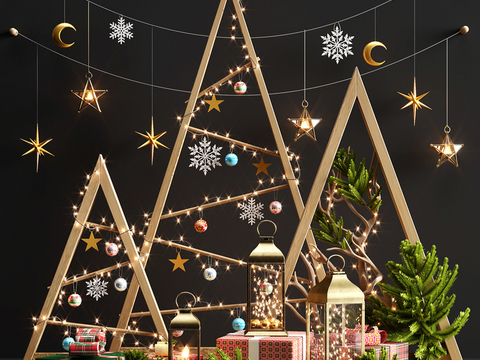 Modern Christmas decoration beautiful Chen