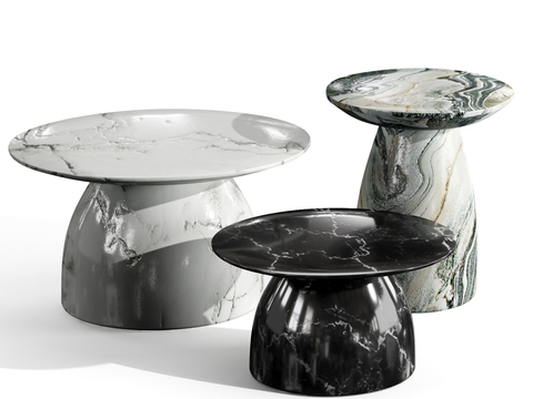 Cattelan Italia Marble Coffee Table Round Table