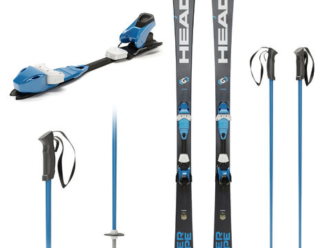 Modern ski ski poles