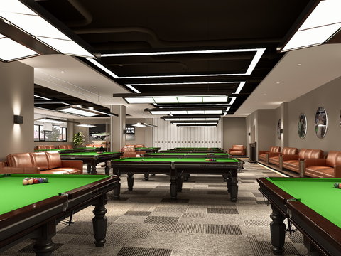 Billiard Room Hall Corridor