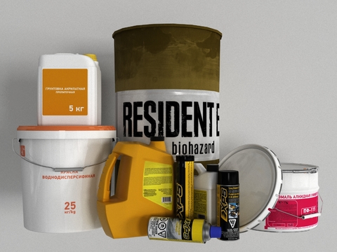 Modern Paint Bucket Free