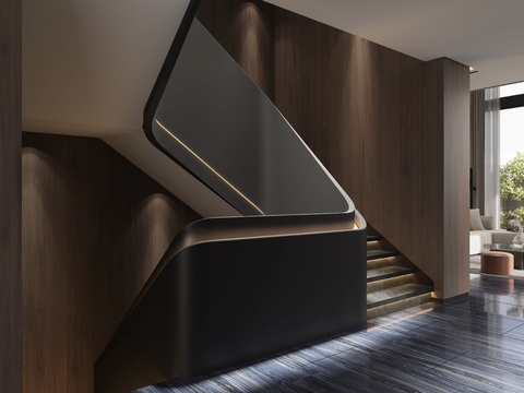 Modern Villa Staircase