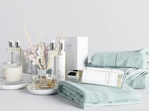 Modern aromatherapy toiletries