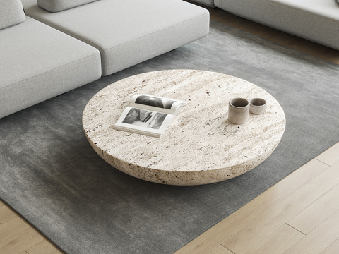 cassina round marble coffee table