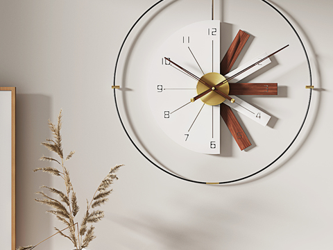 Modern wall clock clock