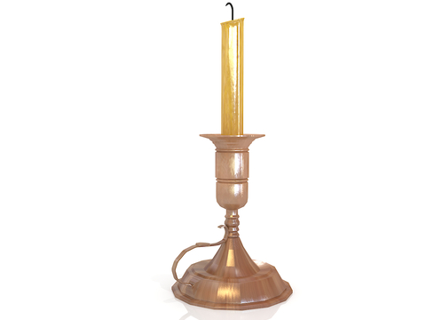 Jane European Affordable Luxury Style Candlestick Lamp Free