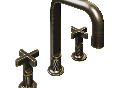 Modern metal faucet