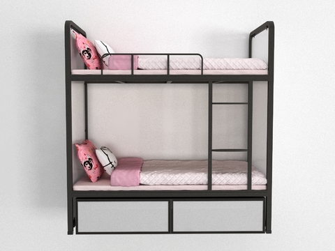 Modern wrought iron bunk bed for free