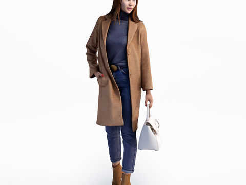 Modern Fashion Walking Posture for Women Free