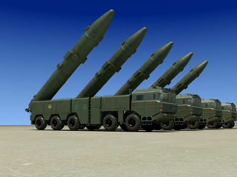 modern intercontinental missile vehicle