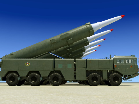 modern intercontinental missile vehicle