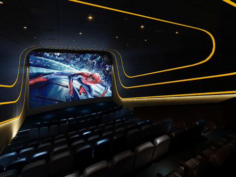 Modern Cinema Projection Hall