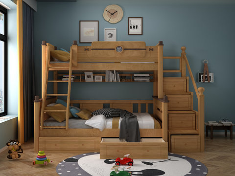 Nordic children bed free