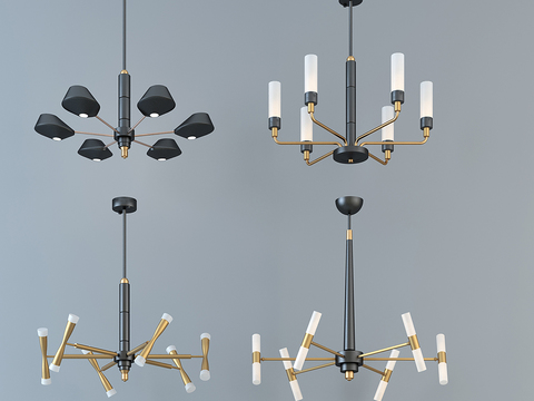 Modern fashion metal chandelier combination free