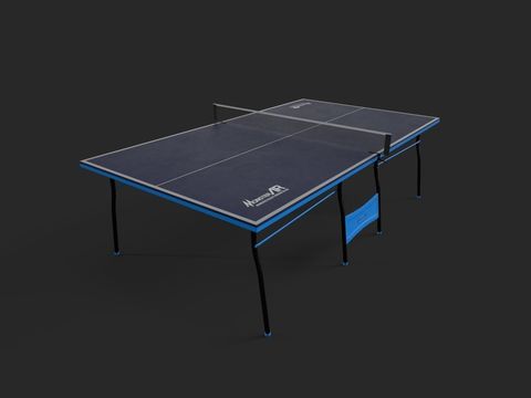 Modern Minimalist Metal Solid Wood Table Tennis Table Free