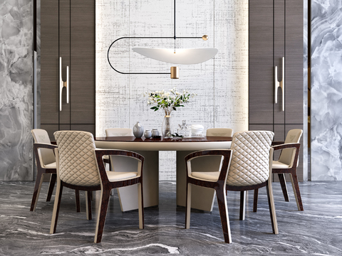 Bentley Brand Modern Affordable Luxury Style Dining Table and Chair