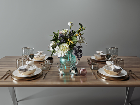 Modern ceramic tableware