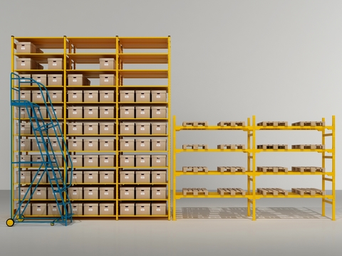 Industrial wind multi-layer shelf