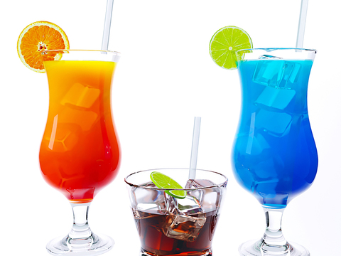 Color Cocktail Drinks