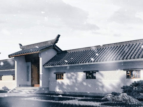 Chinese-style Huizhou Ancient Dwellings