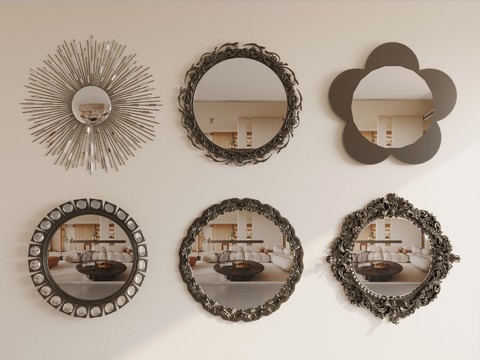 Jane European Mirror Decorative Mirror Retro Mirror Classical Mirror