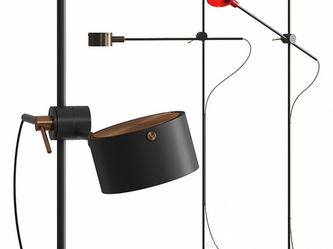 Modern Minimalist Metal Floor Lamp Free