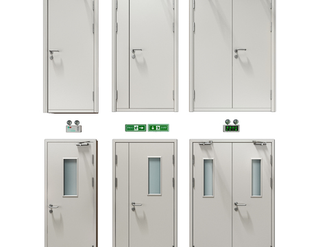 Modern safety door fire door