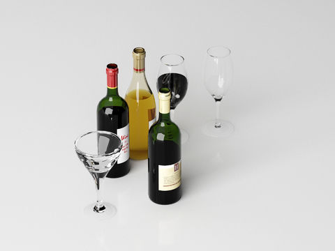 Modern Wine Glass Free